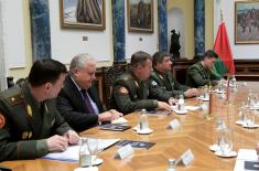 Excellent cooperation between Ministries of Defense of Serbia and Belarus  