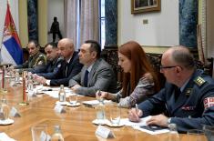 Excellent cooperation between Ministries of Defense of Serbia and Belarus  