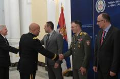 Meeting of Minister Vulin with Adjutant General of Ohio National Guard