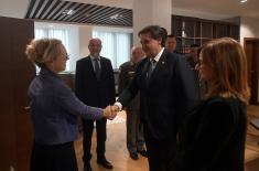 Састанак министра Гашића са новоименованом амбасадорком Француске