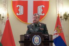 Excellent cooperation between Ministries of Defense of Serbia and Belarus  