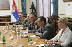 Meeting of Minister Vulin with Adjutant General of Ohio National Guard