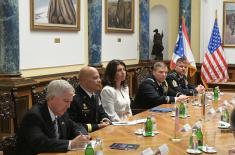 Meeting of Minister Vulin with Adjutant General of Ohio National Guard