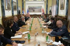 Meeting of Minister Vulin with Adjutant General of Ohio National Guard