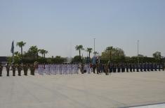 Minister Vučević lays wreaths at Monument to Unknown Hero, former president el-Sadat