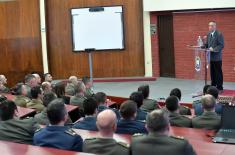 Chinese Ambassador delivers lecture at the Military Academy