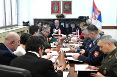 Expert talks with representatives of the Federal Ministry of Defence and Sports of the Republic of Austria held