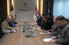 Састанак министра Гашића са новоименованом амбасадорком Француске