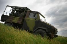 Off-road vehicle Zastava NTV reliable on different types of terrain