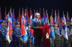 Solemn observance on Serbian Armed Forces Day