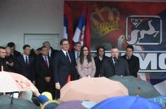 Predsednik Vučić otvorio pogon „Jumka“ u Drvaru