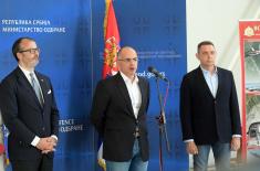 Vojska Srbije spremnija za izazove treće misije - saradnja institucija Republike Srbije na projektu izrade karata rizika od poplava iz donacije Evropske unije 