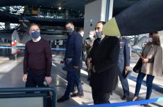 Minister Stefanović visits Aeronautical Museum