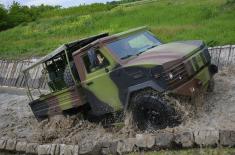 Off-road vehicle Zastava NTV reliable on different types of terrain