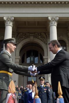 President Vučić: Youngest officers – echelon of freedom and sovereignty of our homeland