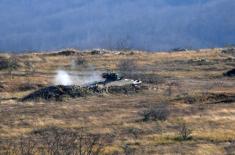 Exercise at Pasuljanske livade training ground