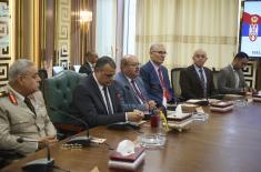 Састанак министра Вучевића са државним министром за војну производњу ал Дин Мустафом