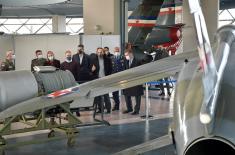 Minister Stefanović visits Aeronautical Museum