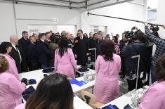 President Vučić opened a “Jumko” branch in Drvar
