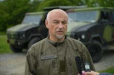 Minister Vulin: Armed Forcesare equipping with new vehicles, weapons and assets