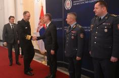 Састанак министра Гашића са командантом Команде здружених снага НАТО у Напуљу адмиралом Вајкофом