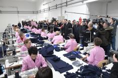 President Vučić opened a “Jumko” branch in Drvar