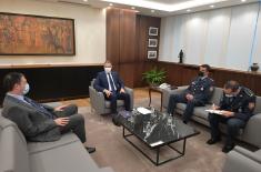 Meeting between Minister Stefanović and Israeli Ambassador Vilan