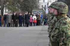 Fire Salute on Kalemegdan on the occasion of the Statehood Day