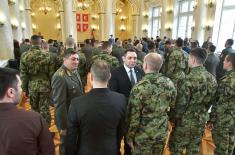 Minister Vulin: Armed Forces Take Care of the Future of its Members’ Children