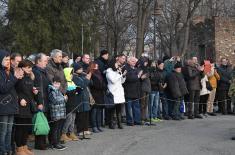 Počasna paljba na Kalemegdanu povodom Dana državnosti