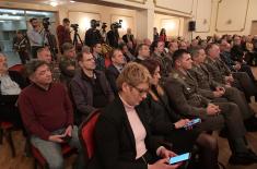 Marking the Day of Odbrana Media Centre and 140 years of military press