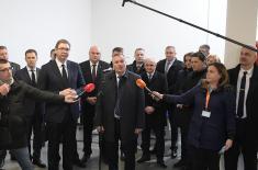Председник Вучић отворио погон „Јумка“ у Дрвару