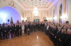 Пријем министра одбране и начелника Генералштаба поводом новогодишњих и божићних празника