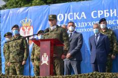 An official farewell for the members of the Armed Forces of the Russian Federation