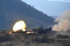 Exercise at Pasuljanske livade training ground