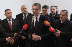 Predsednik Vučić otvorio pogon „Jumka“ u Drvaru