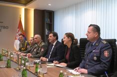Састанак министра Гашића са начелником Генералштаба националне одбране Грчке