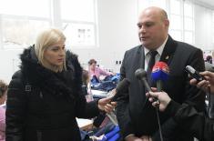 Председник Вучић отворио погон „Јумка“ у Дрвару