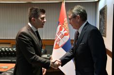 Minister of Defence meets Ambassador of the Russian Federation