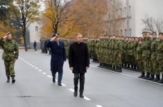 Minister Stefanović attends Military Academy change of command ceremony