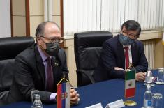 Састанак министра Стефановића са амбасадором Мексика 