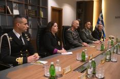 Састанак министра Гашића са начелником Генералштаба националне одбране Грчке