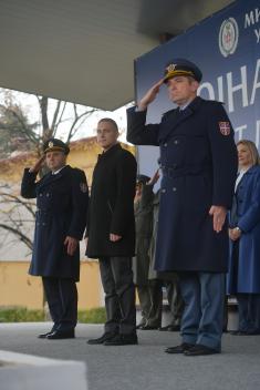 Министар Стефановић на примопредаји дужности начелника Војне академије