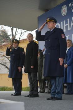 Minister Stefanović attends Military Academy change of command ceremony