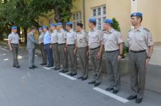 Defence Minister talked to NCOs and professional soldiers from the Guard