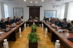 Delegation of the National Guard of Ohio Visiting Serbia