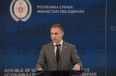 Predavanje ministra Stefanovića polaznicima Instituta za visoke studije bezbednosti iz oblasti nacionalne odbrane Francuske 