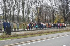 Министар Стефановић на примопредаји дужности начелника Војне академије