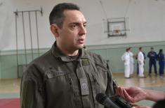 Minister Vulin: The Armed Forces are one with the people and the guardian of the highest values