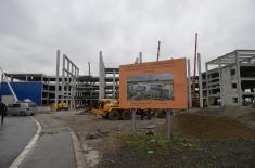 President and Supreme Commander of Serbian Armed Forces, Aleksandar Vučić: New hospital in Batajnica will significantly increase capacities of Serbian health care system